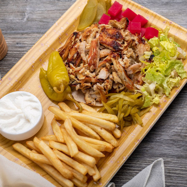 Chicken Shawarma Plate