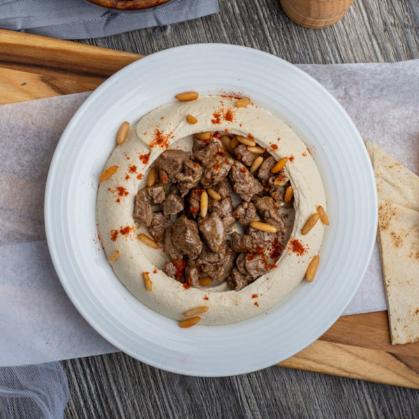 Hummus with Meat