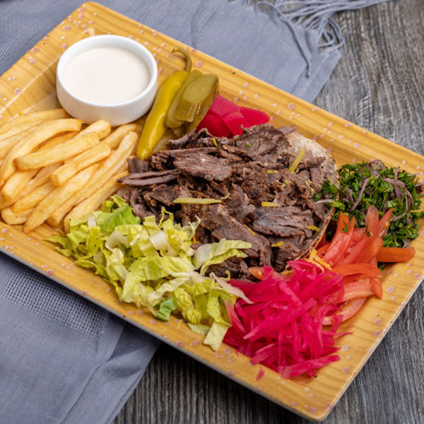 Meat Shawarma Plate