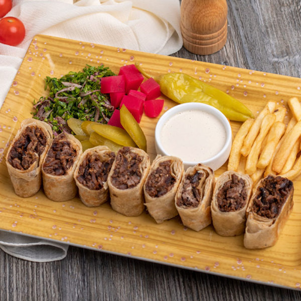 Arabic Meat Shawarma Meal